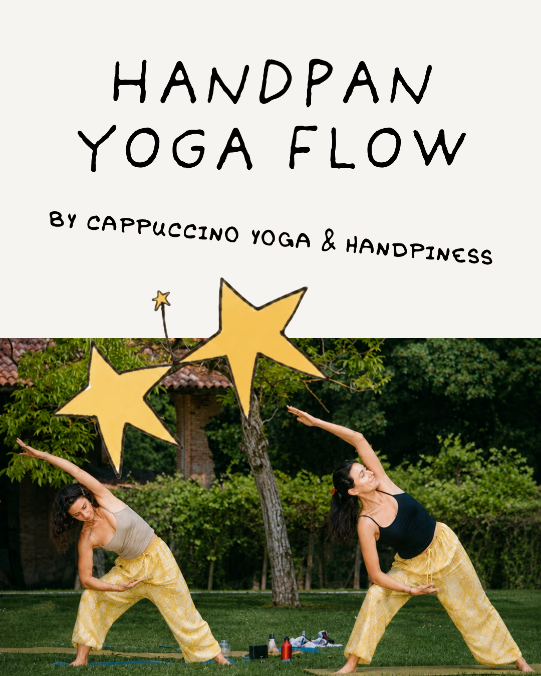Handpan Yoga Flow con Cappuccino Yoga & Handpiness