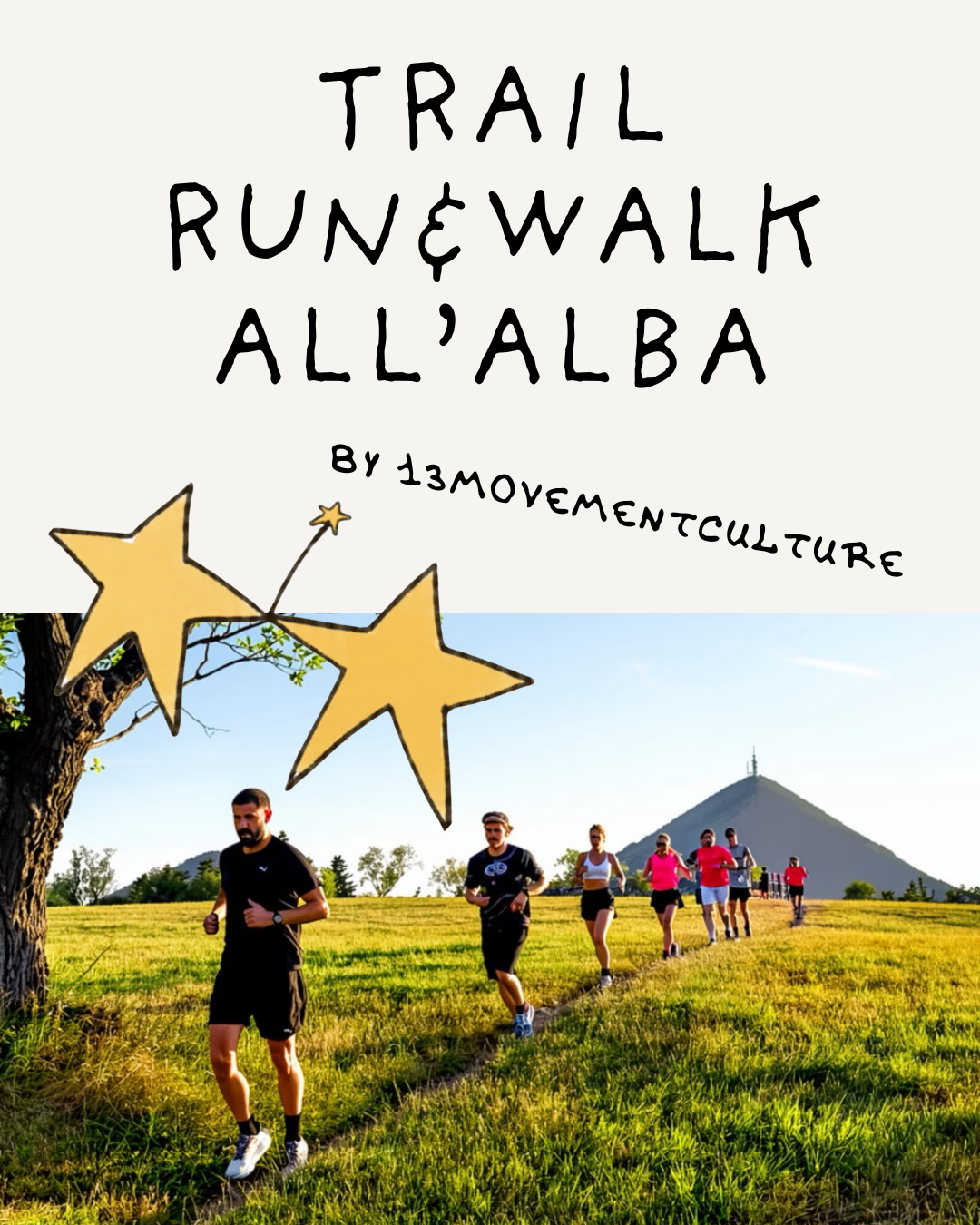 Trail Run & Walk all'alba con 13movementculture