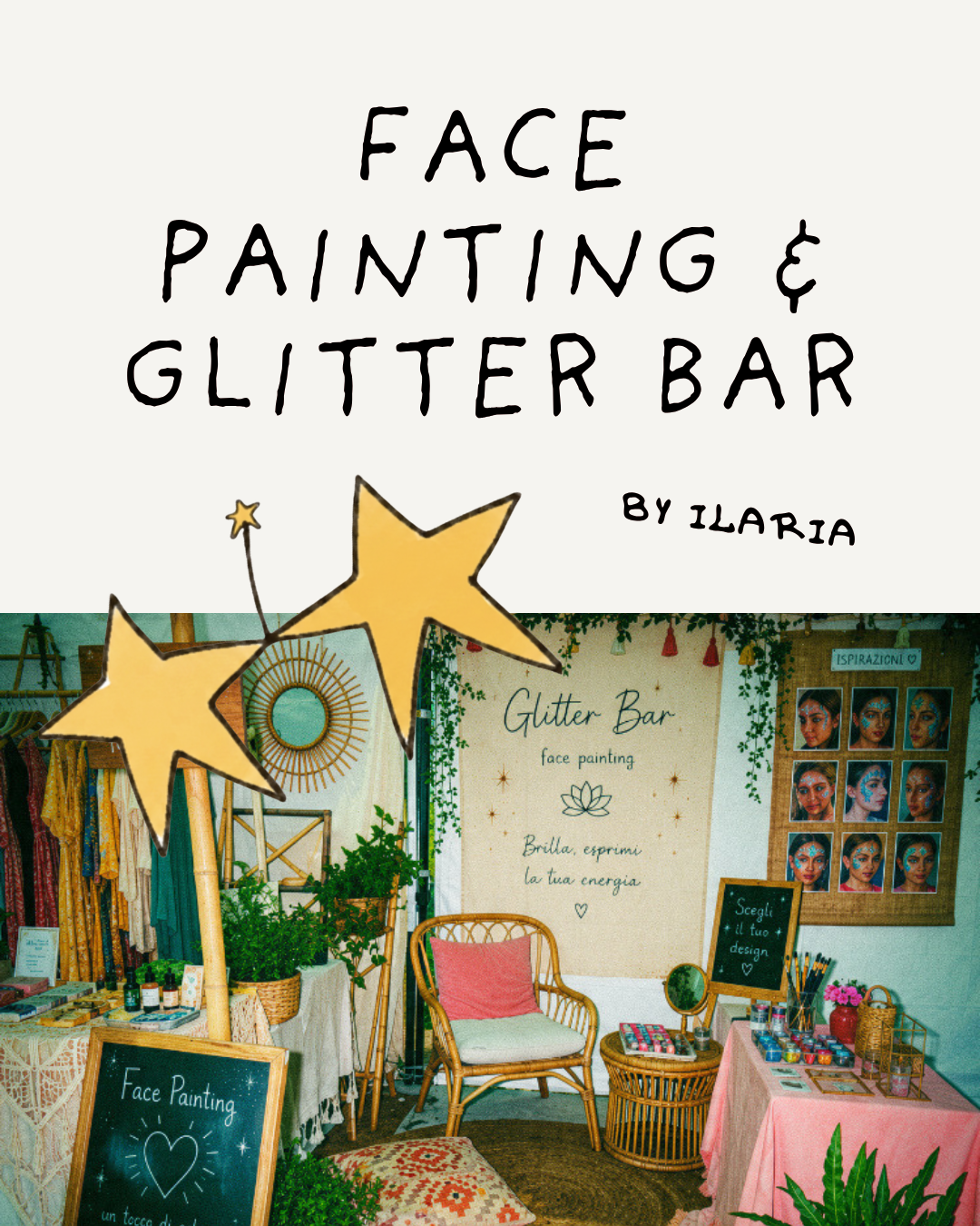Face Painting & Glitter Bar